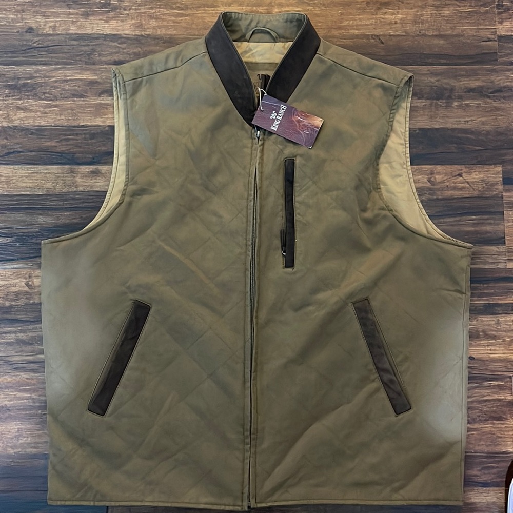 King Ranch Concealed Carry Vest Size XL Mens NWT